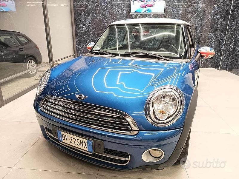 Brugt Mini Cooper D 109 HK (80 kW) 2009 Blå Hatchback