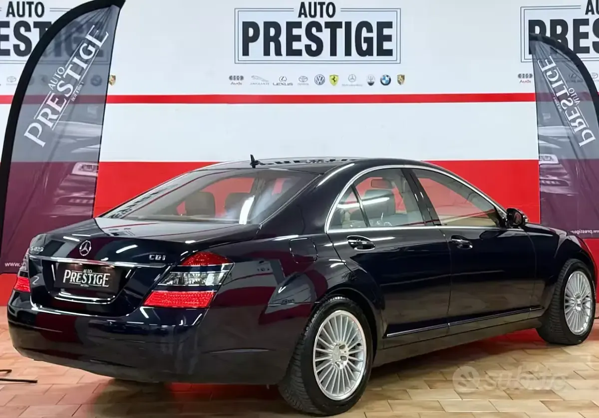 Usata Mercedes S420 Avantgarde 320 CV (235 kW) 2008 Bluazzurro Berlina