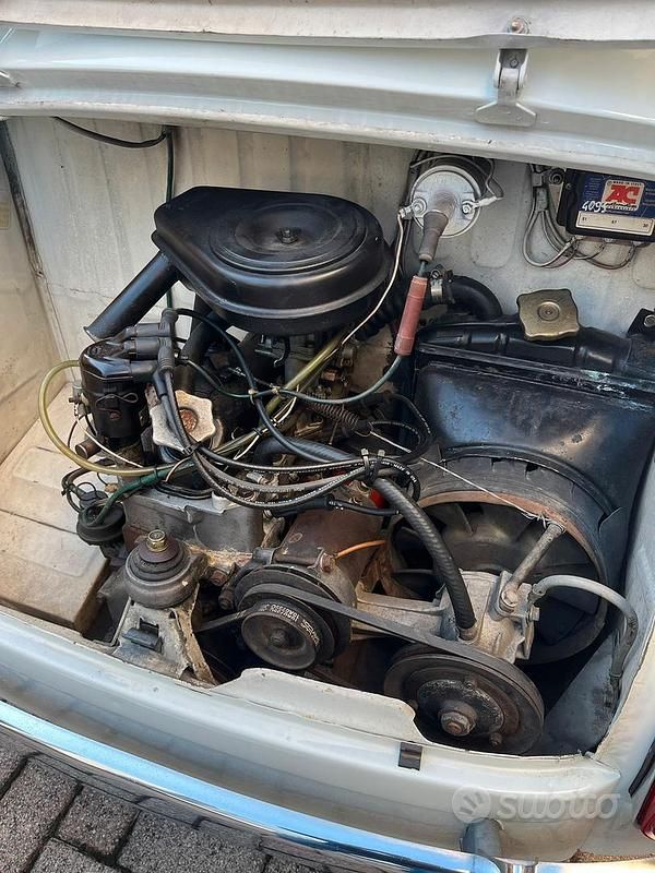 Usata Fiat 600 1960 Bianco Utilitaria