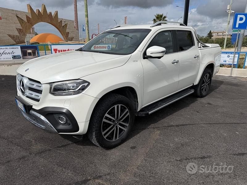 Usata Mercedes X250 Progressive 190 CV (139 kW) 2018 Bianco Pick-up