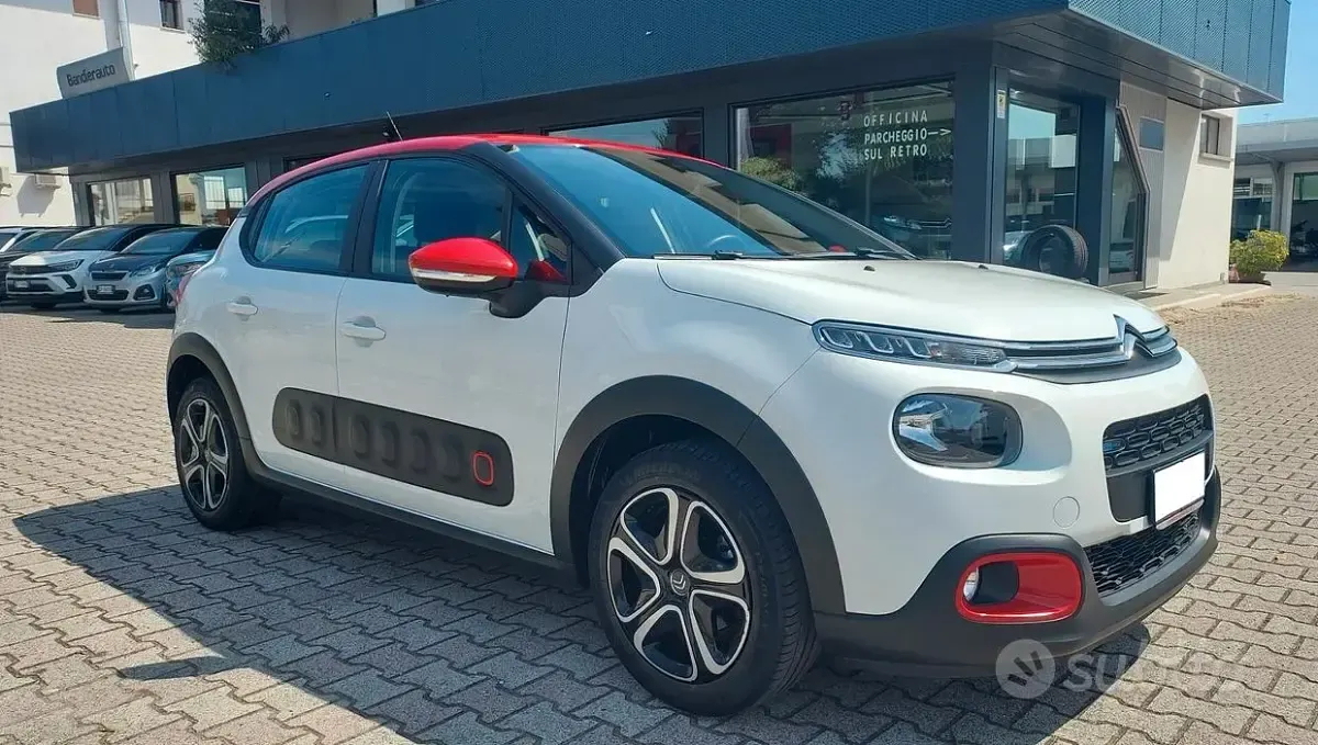 Usata Citroën C3 Feel 82 CV (60 kW) 2017 Polar white Berlina