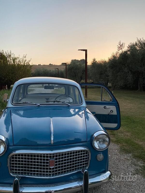 Usata Fiat 1100 Lusso 1960 Blu Utilitaria