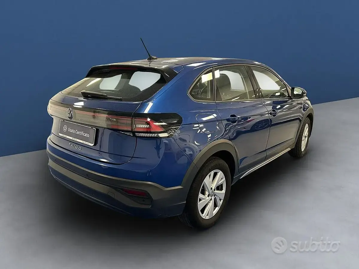 Usata VW Taigo Life 95 CV (69 kW) 2022 Blu SUV