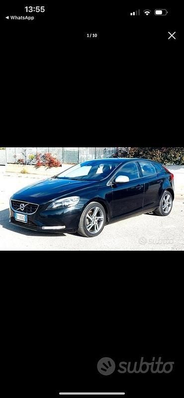 Usado Volvo V40 R-Design Kinetic 115 CV (84 kW) 2014 Negro Berlina