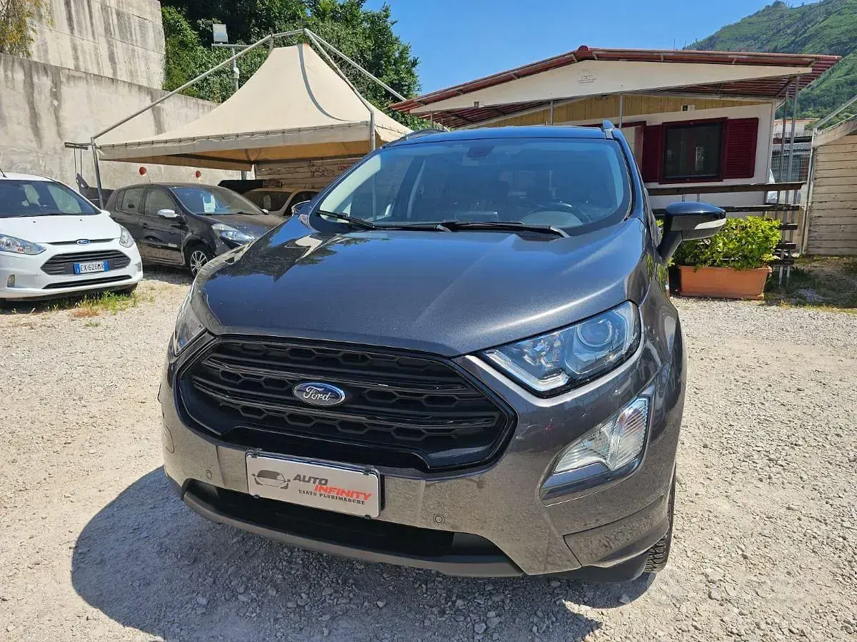 Usata Ford Ecosport ST-Line 98 CV (72 kW) 2018 Grigio SUV
