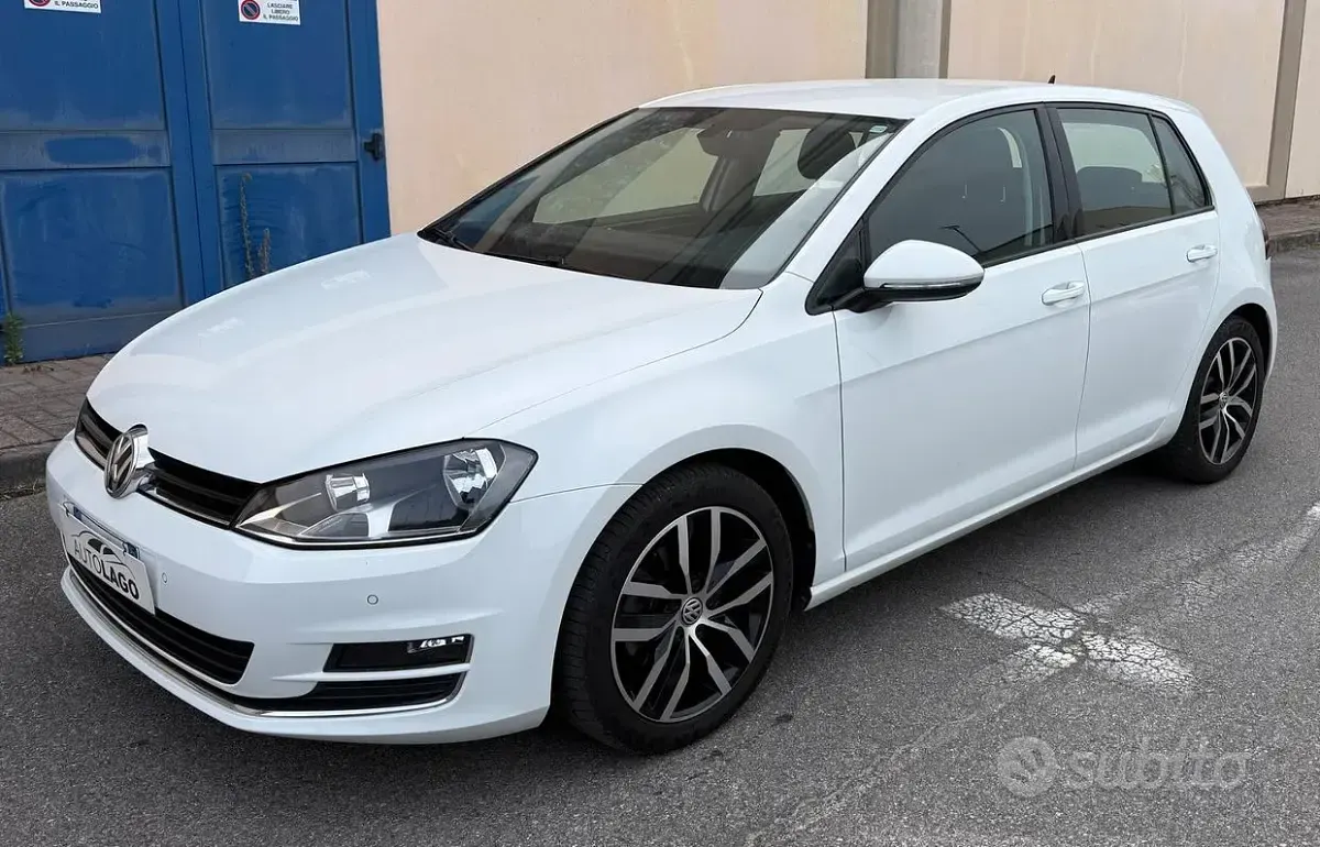 Usata VW Golf VII Highline 150 CV (110 kW) 2016 Bianco Berlina
