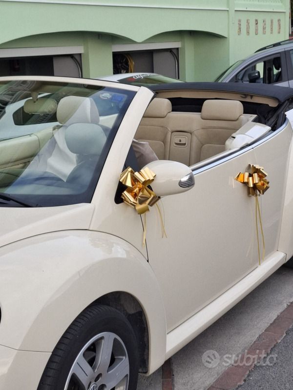 Usata VW Beetle 105 CV (77 kW) 2007 Bianco Cabrio