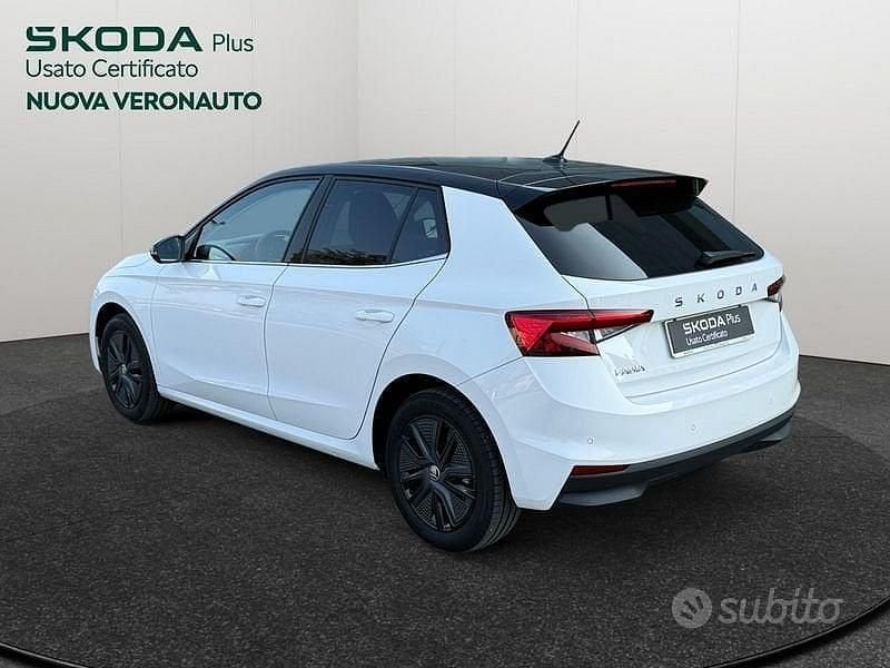 Usata Skoda Fabia Style 80 CV (58 kW) 2024 Bianco Utilitaria