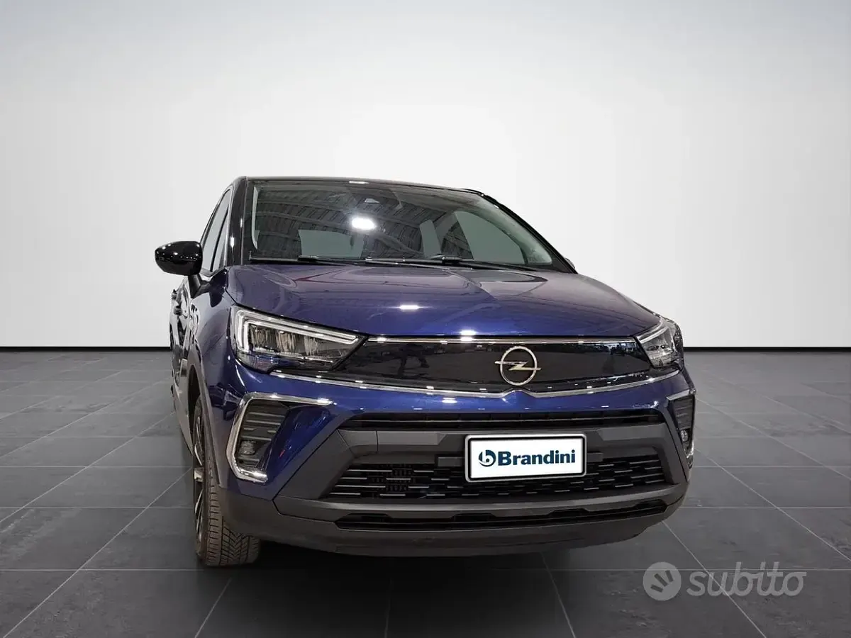 Usata Opel Crossland X Elegance 110 CV (80 kW) 2022 Blu di blu SUV