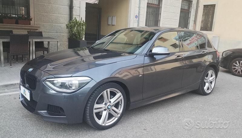 Usata BMW 116 M Sport 116 CV (85 kW) 2015 Grigio Utilitaria