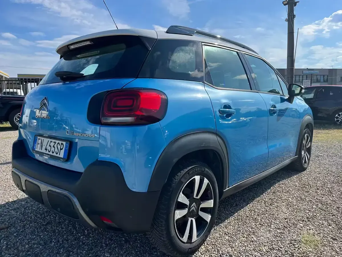 Usata Citroën C3 Aircross PureTech 83 CV (61 kW) 2018 Bluazzurro SUV