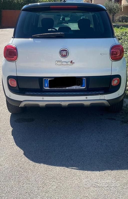 Usata Fiat 500L Trekking 105 CV (77 kW) 2015 Bianco Monovolume