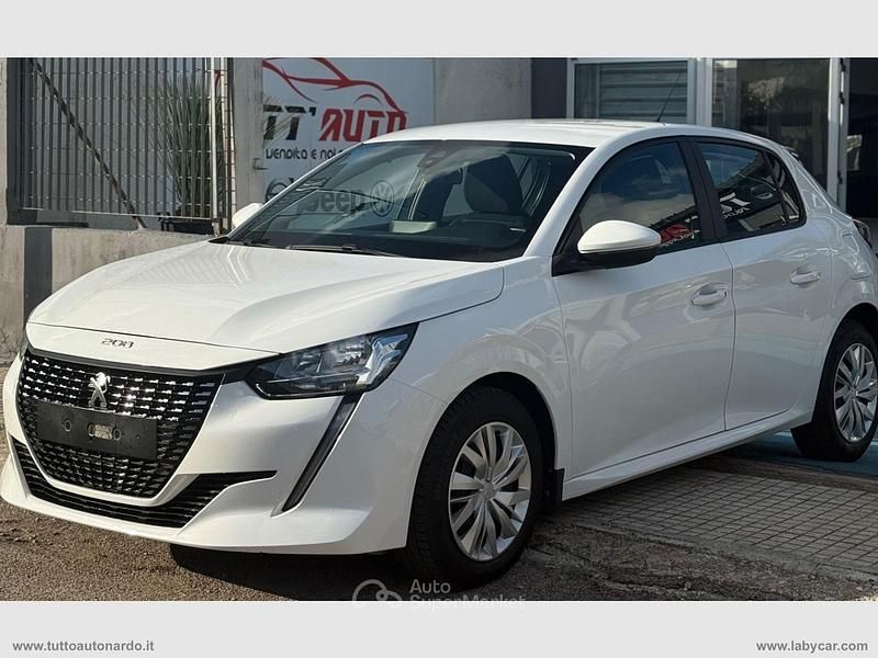 Usata Peugeot 208 Active 102 CV (75 kW) 2022 Bianco Utilitaria