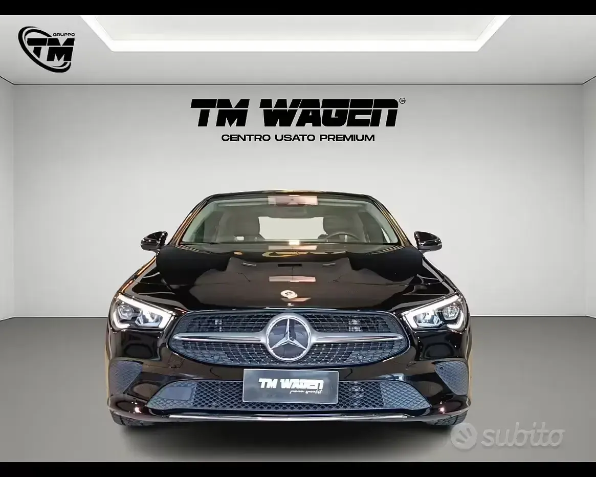 Usata Mercedes CLA180 136 CV (100 kW) 2021 Nero Coupé