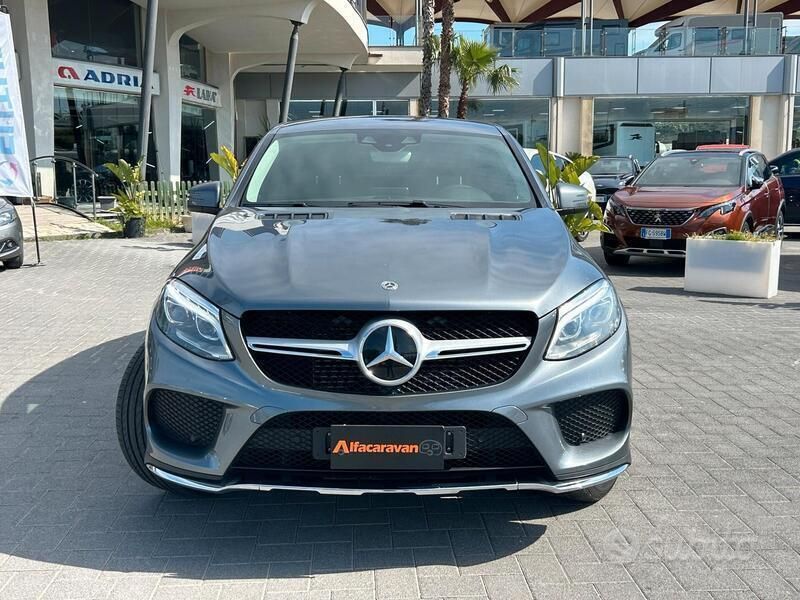 Usata Mercedes GLE350 258 CV (189 kW) 2017 Grigio Coupé