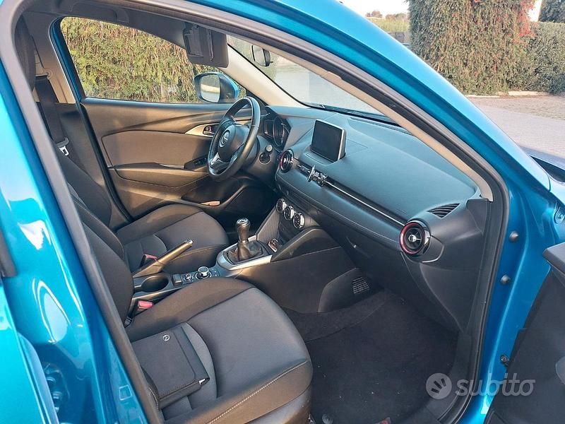 Usata Mazda CX-3 Evolve 105 CV (77 kW) 2016 Blu/azzurro SUV