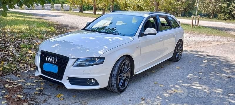 Usata Audi A4 S-Line 170 CV (125 kW) 2009 Bianco Station wagon