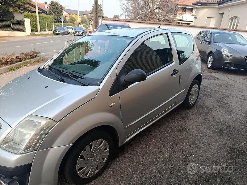 Usata Citroën C2 60 CV (44 kW) 2009 Grigio Utilitaria