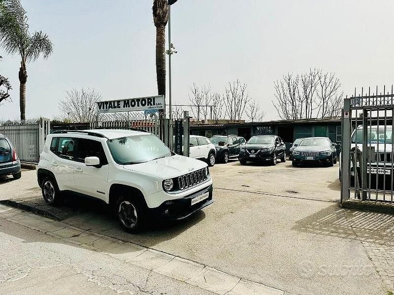 Bianco Usata 2015 Jeep Renegade Longitude SUV | 10.450 € (Buon prezzo) - Immagine 1/4