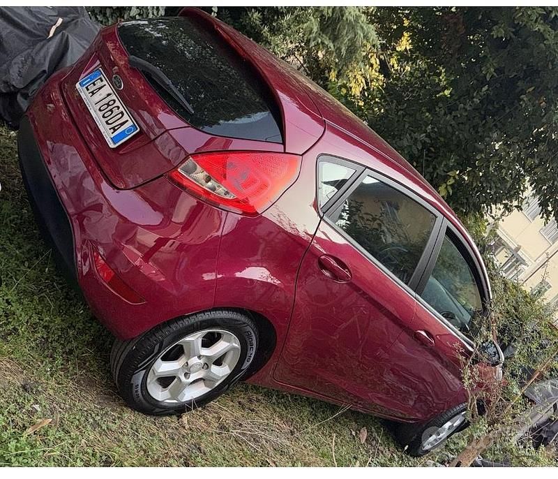 Second-hand Ford Fiesta Titanium 96 CP (70 kW) 2010 Roșu Berlinǎ