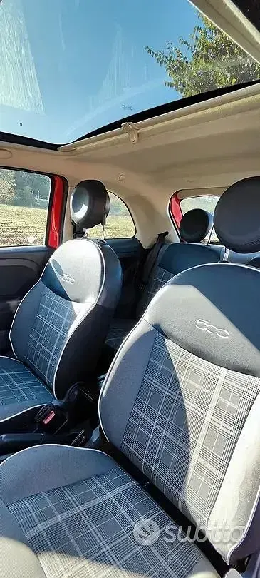 Usata Fiat 500 Lounge 69 CV (50 kW) 2015 Rosso Berlina
