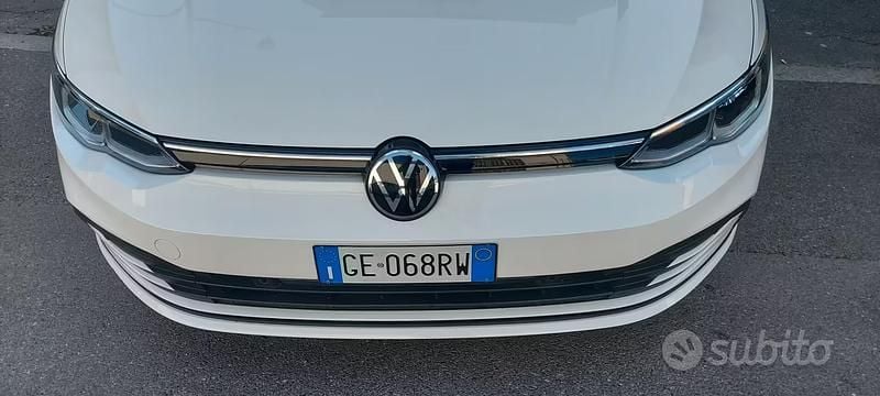 Usata VW Golf VII Style 2021 Bianco Utilitaria