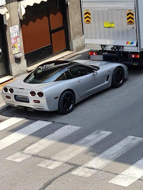 Usata Corvette C5 400 CV (294 kW) 2001 Grigio Cabrio