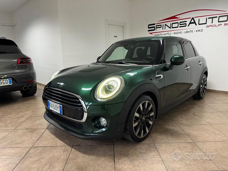 Usata Mini Cooper D 116 CV (85 kW) 2019 Verde Utilitaria