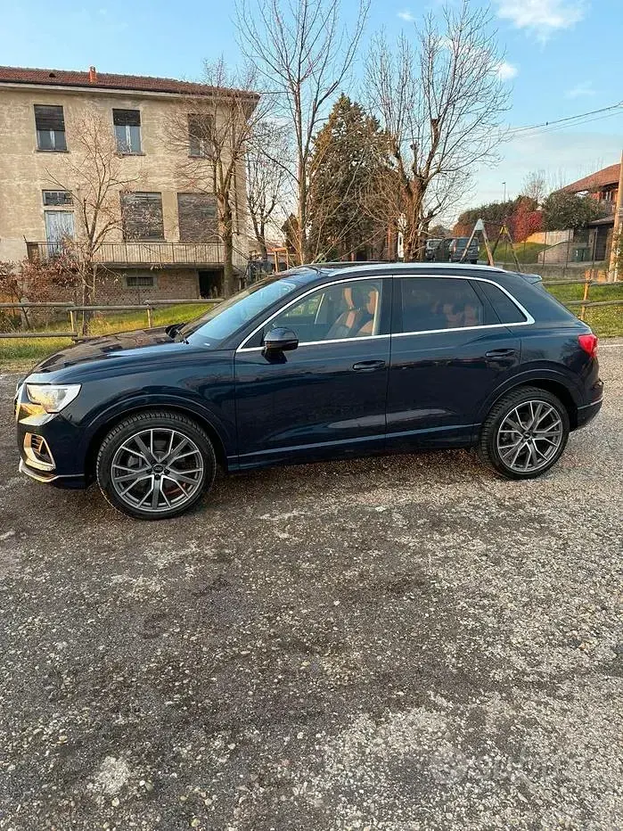 Usata Audi Q3 S-Line 230 CV (169 kW) 2020 Blu SUV