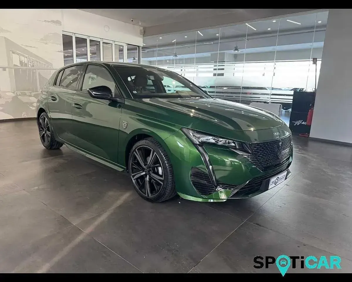 Usata Peugeot 308 GT 131 CV (96 kW) 2024 Verde Berlina