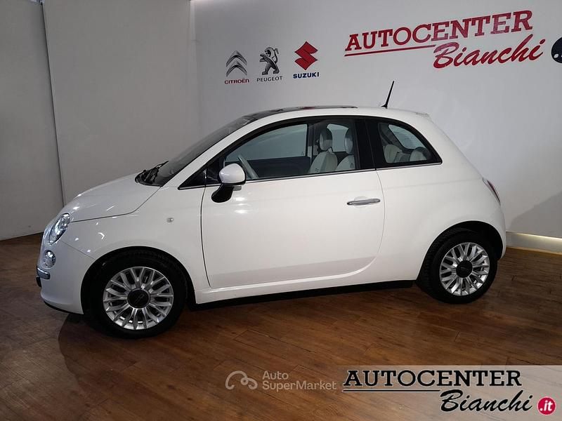Usata Fiat 500 Pop 95 CV (69 kW) 2014 Bianco Utilitaria