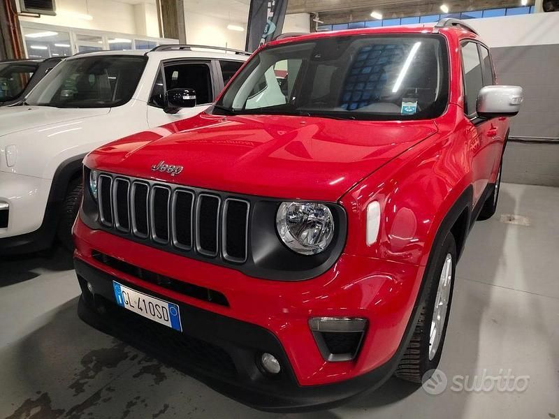 Usata Jeep Renegade Limited 131 CV (96 kW) 2022 Rosso SUV