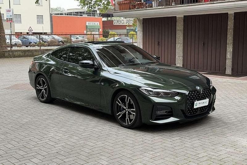 Usata BMW 420 M Sport 190 CV (139 kW) 2021 Verde Coupé