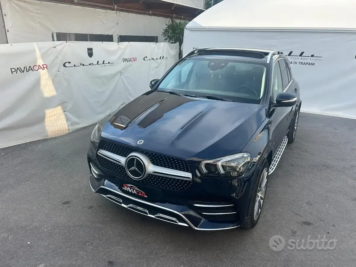 Usata Mercedes GLE300 Premium Plus 272 CV (200 kW) 2022 Blu SUV