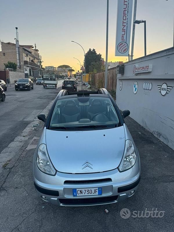 Usata Citroën C3 Pluriel 70 CV (51 kW) 2004 Argento Cabrio