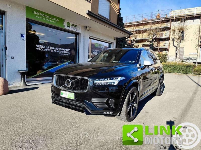 Begagnad Volvo XC90 R-Design 235 HK (172 kW) 2018 Svart SUV