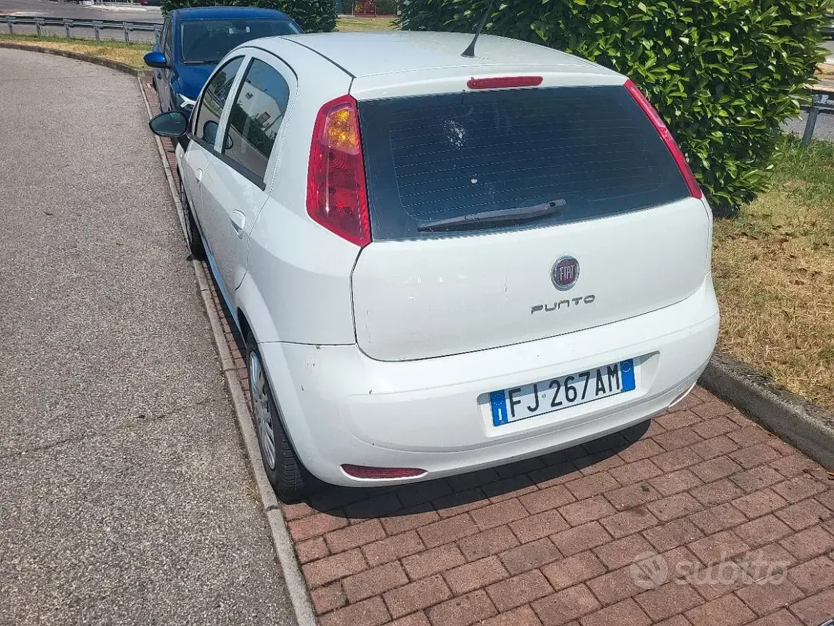 Usata Fiat Punto 95 CV (69 kW) 2017 Bianco Utilitaria