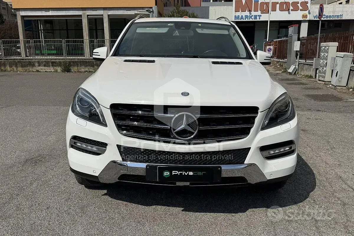 Usata Mercedes ML250 Premium 204 CV (150 kW) 2015 Bianco SUV