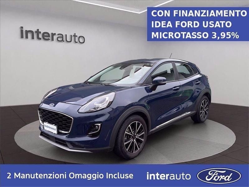 Usata Ford Puma Titanium S 125 CV (91 kW) 2022 Blu metallizzato SUV