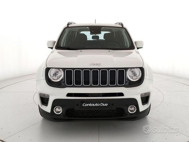 Usata Jeep Renegade Longitude 120 CV (88 kW) 2019 Alpin white SUV