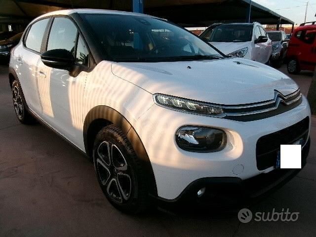 Begagnad Citroën C3 Shine 75 HK (55 kW) 2018 Vit Halvkombi