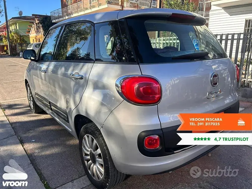 Occasion Fiat 500L Lounge 84 ch (61 kW) 2015 Noir Monospace