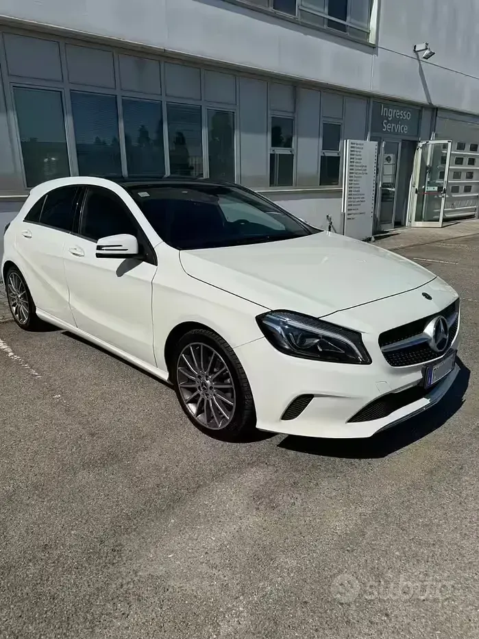 Usata Mercedes 200 136 CV (100 kW) 2018 Bianco Berlina