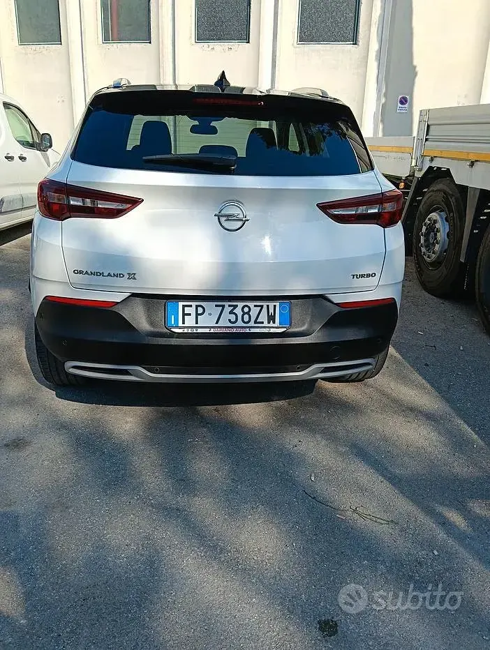 Usata Opel Grandland X 131 CV (96 kW) 2018 Bianco SUV