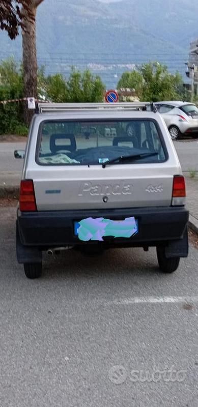 Usata Fiat Panda 4x4 Trekking 54 CV (39 kW) 2001 Grigio Utilitaria
