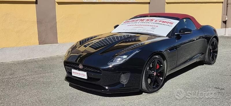 Usata Jaguar F-Type 340 CV (250 kW) 2018 Nero Cabrio