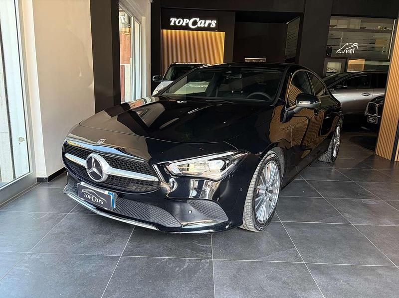 Usata Mercedes CLA180 116 CV (85 kW) 2021 Nero Berlina