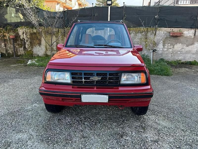 Usata Suzuki Vitara 1989 Rosso Cabrio