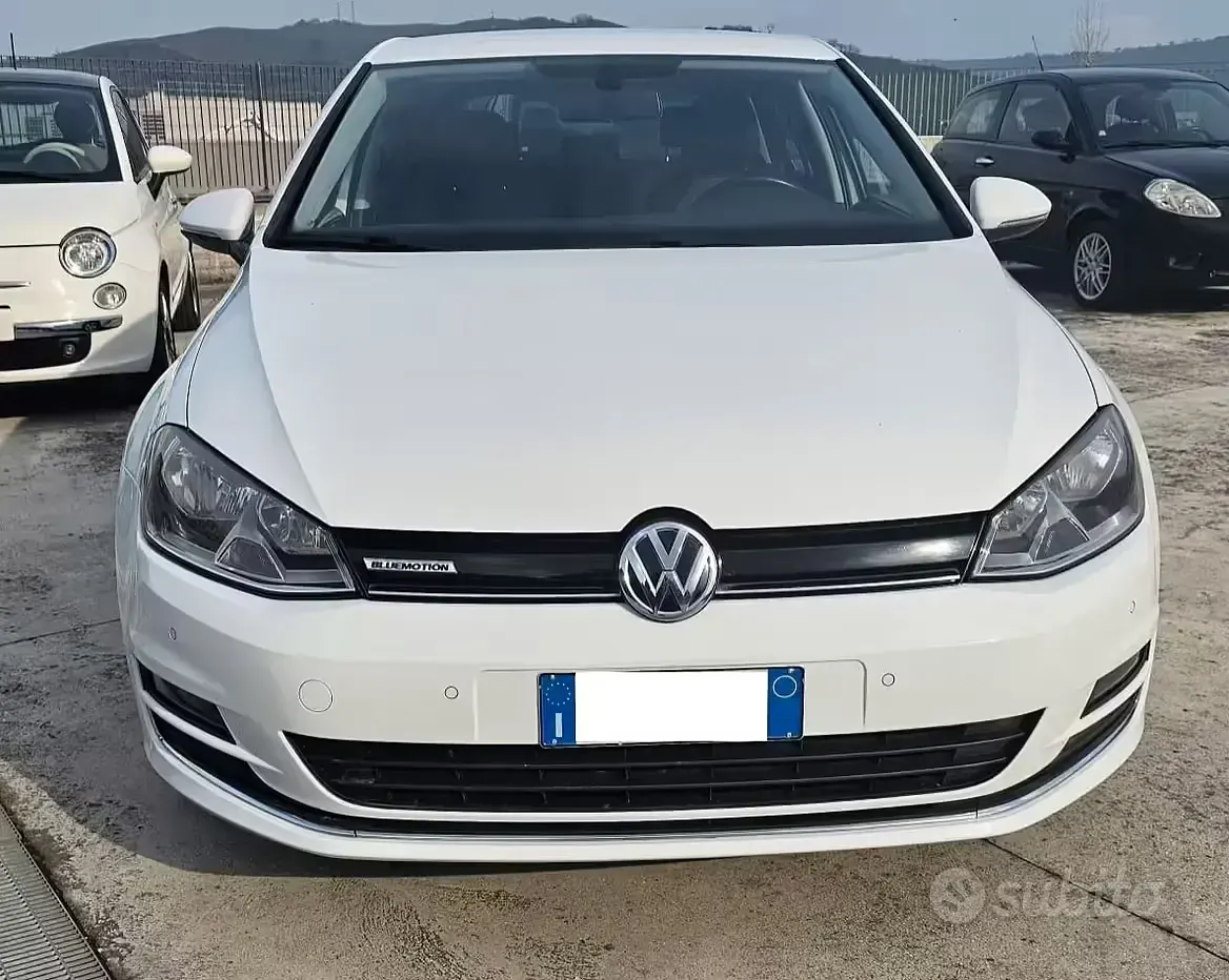 Occasion VW Golf VII Highline 110 ch (80 kW) 2014 Blanc Berline