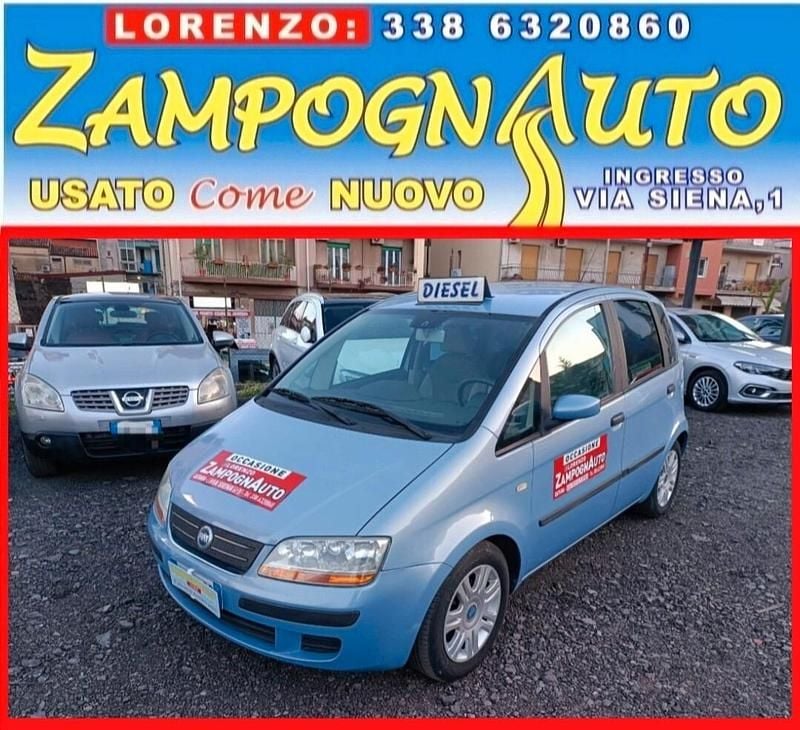 Usata Fiat Idea 70 CV (51 kW) 2006 Blu Monovolume